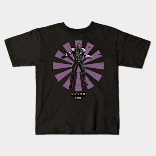 Jax Retro Japanese Mortal Kombat Kids T-Shirt